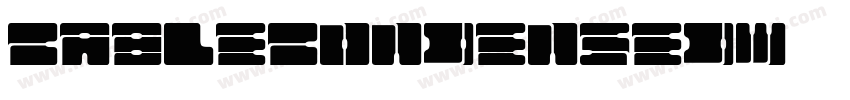 CableCondensedW05 Bold Regular字体转换